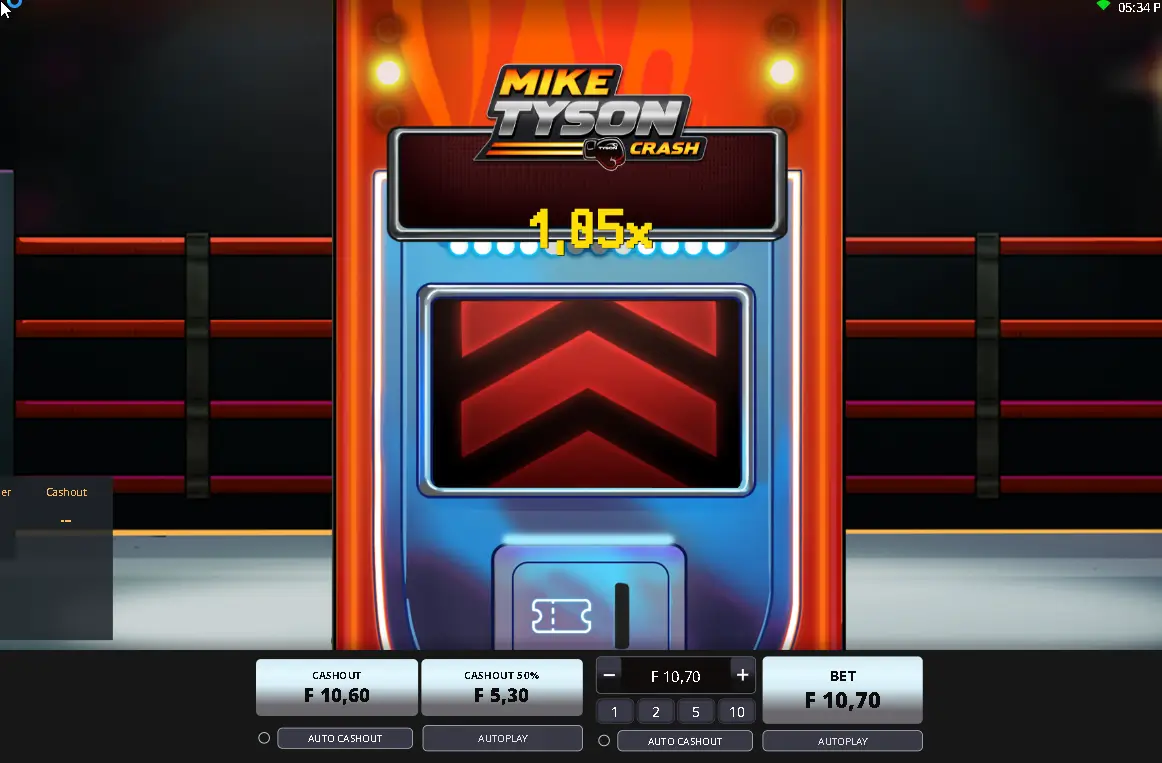 Mike Tyson's Crash Login